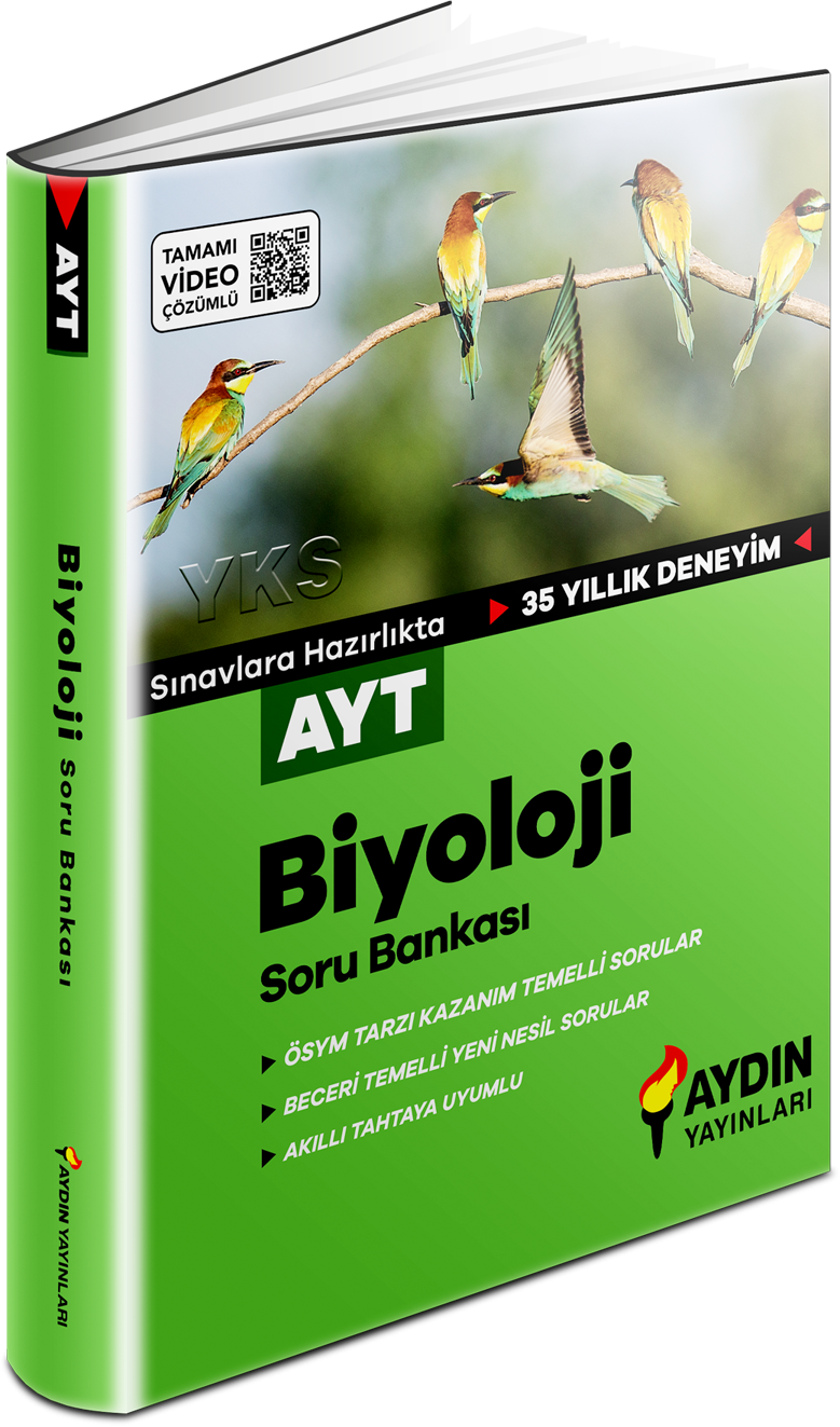 Aydın Yayınları AYT Biyoloji Soru Bankası