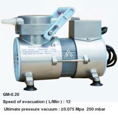 Ertick Instruments | GM-0.5 Vakum Pompası
