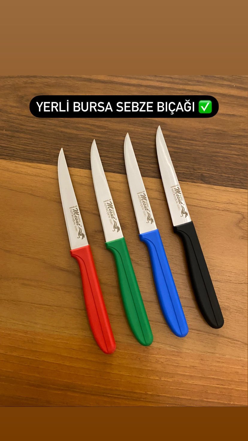 Bursa Bıçağı Düz sebze 21 cm