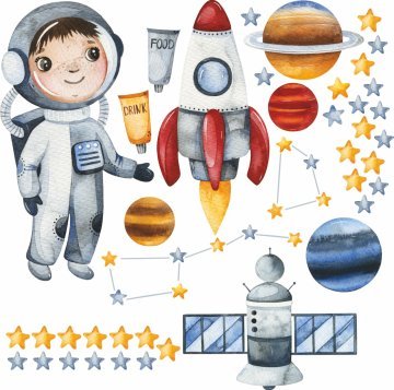 Astronot Uzay Set