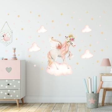 Unicorn Rüyası Sticker Set