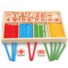 Montessori Sayı Çubuklu Matematik Seti