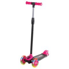 Işıklı Stil 3 Tekerlekli Scooter Pembe