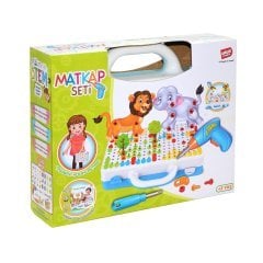 3D Eğitici Matkap Seti Hayvanlar  Puzzle