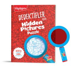 Dedektifler İçin Hidden Pictures Puzzle Gizli Resimler Yaş Grubu: 6+ Yaş 96 Sayfa