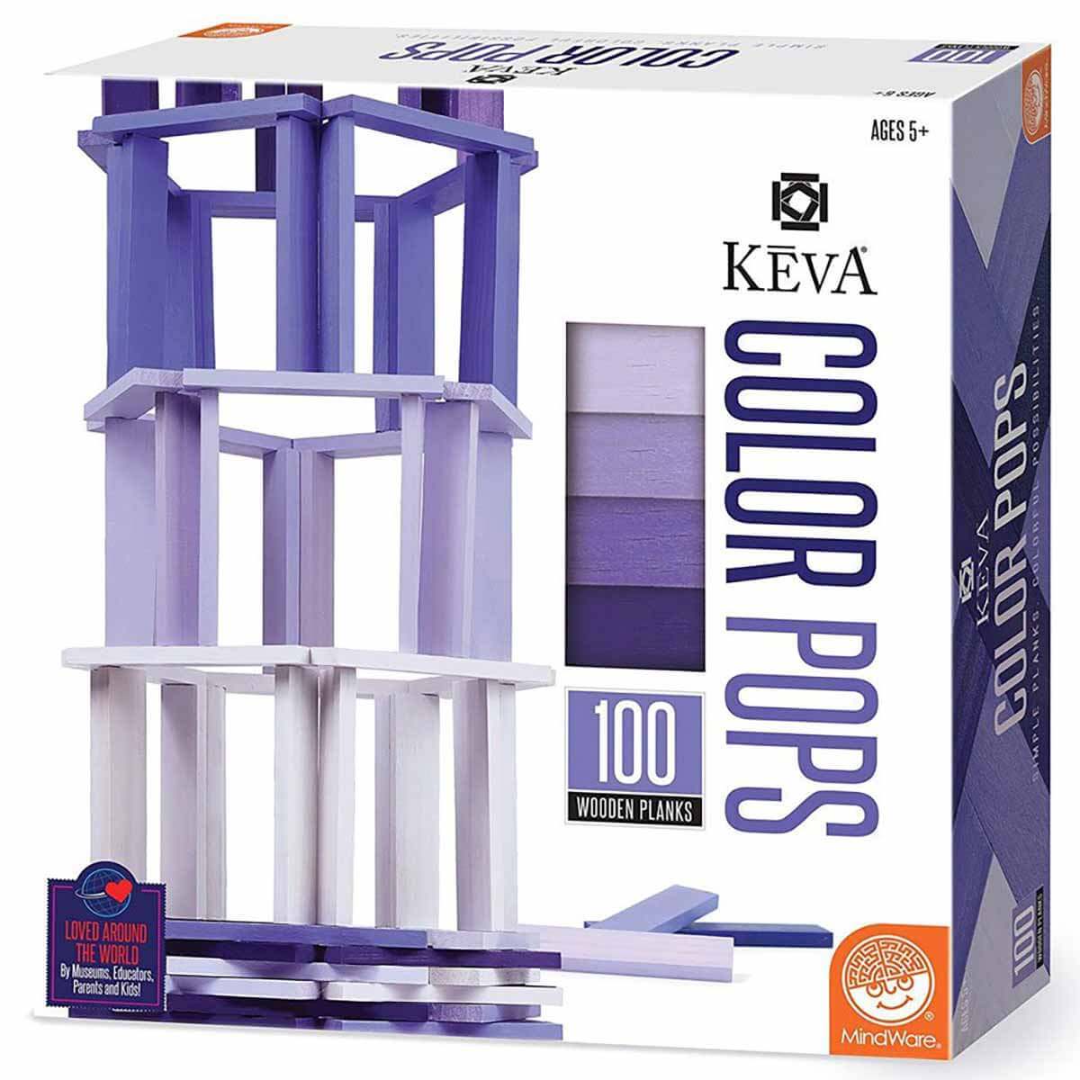 Keva Colors Mor Yapı Blokları 100 Parça