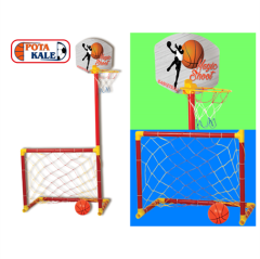 Potakale Basketbol Potası Ve Futbol Kalesi Oyun Seti