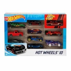Hot Wheels 10'lu Araba Seti - Karışık Asorti