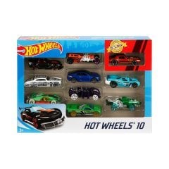 Hot Wheels 10'lu Araba Seti - Karışık Asorti