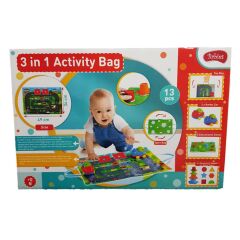 3 in 1 Activity Bag Arabalı Aktivite Çantası 1 yaş