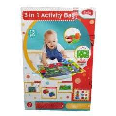 3 in 1 Activity Bag Arabalı Aktivite Çantası 1 yaş