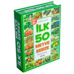 İlk 50 Meyve Sebze 12 Ay + Zeka Kartları