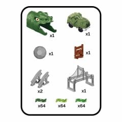Dinosaur Tracks Oyun Seti 192 Parça