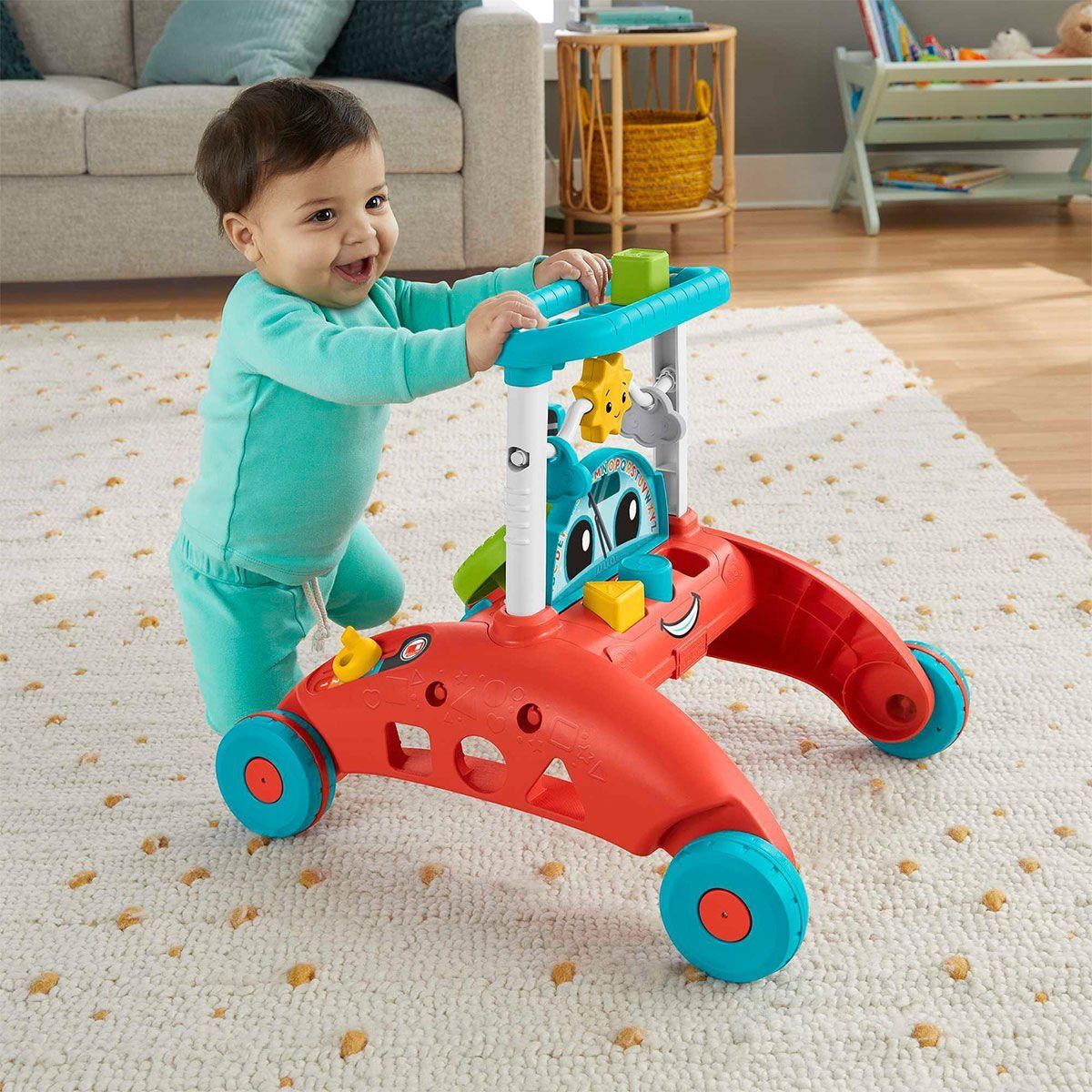 Fisher Price İlk Arabam Çift Yönlü Yürüteç