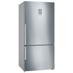 iQ500 Alttan Donduruculu Buzdolabı 186 x 86 cm Kolay temizlenebilir Inox