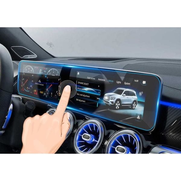 Mercedes EQB Ekran Koruyucu Multimedya Ve Djital Ekran