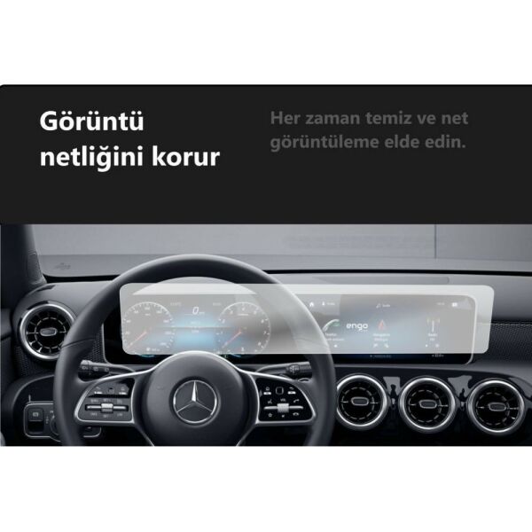 Mercedes GLB 200 Mat Ekran Koruyucu Multimedya Djital Ekran