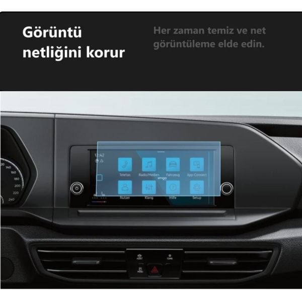 Volkswagen Caddy 8.25'' Composition Navigasyon Ekran Koruyucu