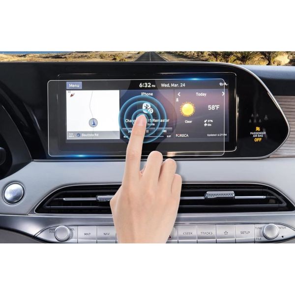 Hyundai i20 10.25 İnç Multimedya Ekran Koruyucu Nano Şeffaf