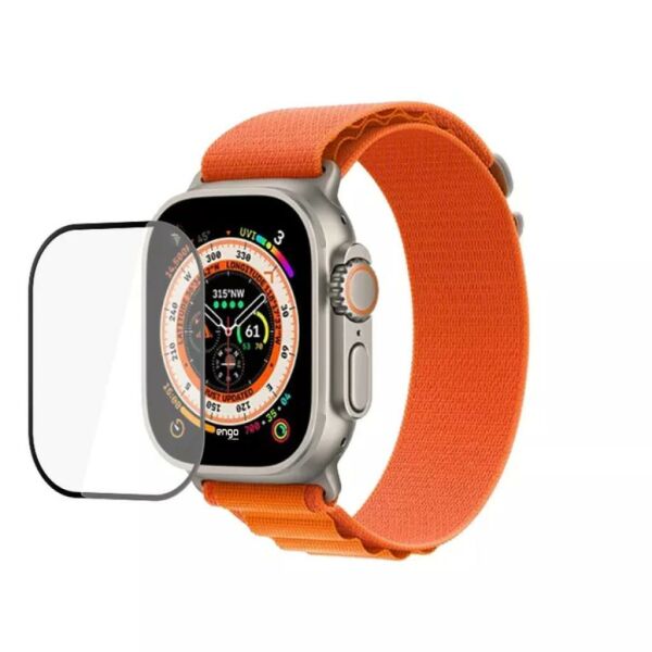 Apple Watch Ultra 49mm Ekran Koruyucu Flexible Esnek Temperli Cam