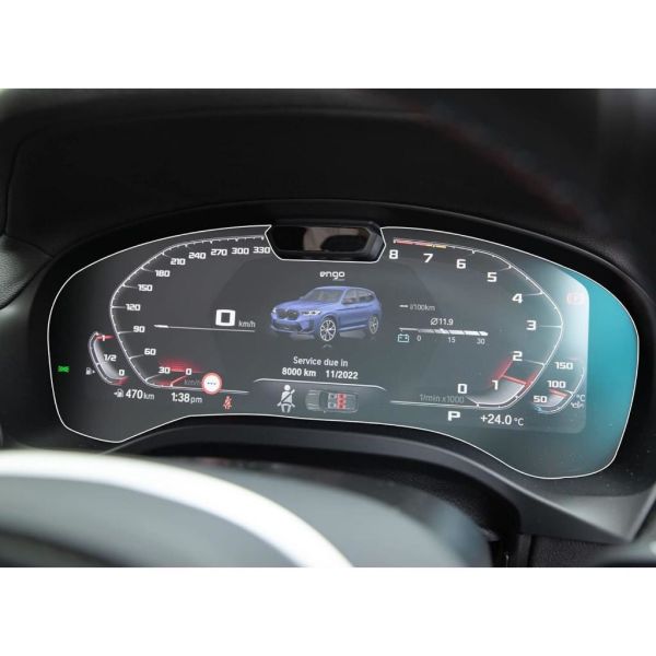 BMW 520i G30 Ekran Koruyucu Nano Şeffaf Dijital Gösterge