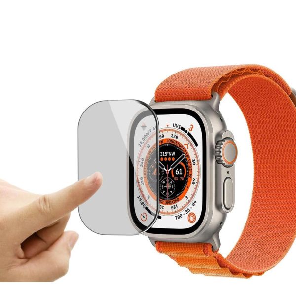 Apple Watch Ultra 49 mm Hayalet Ekran Koruyucu Şeffaf 2 Adet