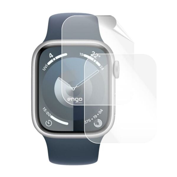 Apple Watch 9 41mm Ekran Koruyucu Şeffaf TPU Film 2 Adet