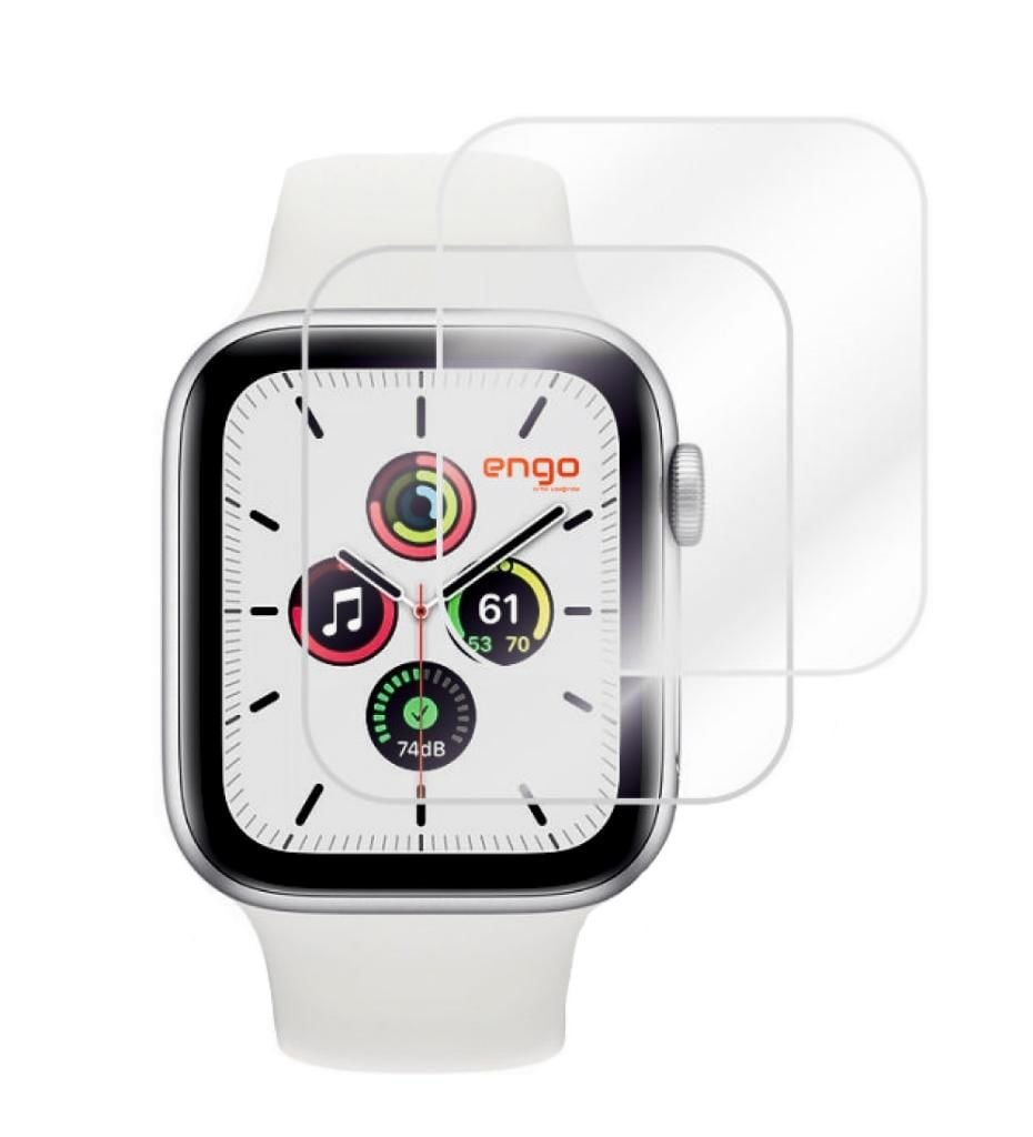 Apple Watch SE 44 mm Mat Ekran Koruyucu TPU Film 2 Adet