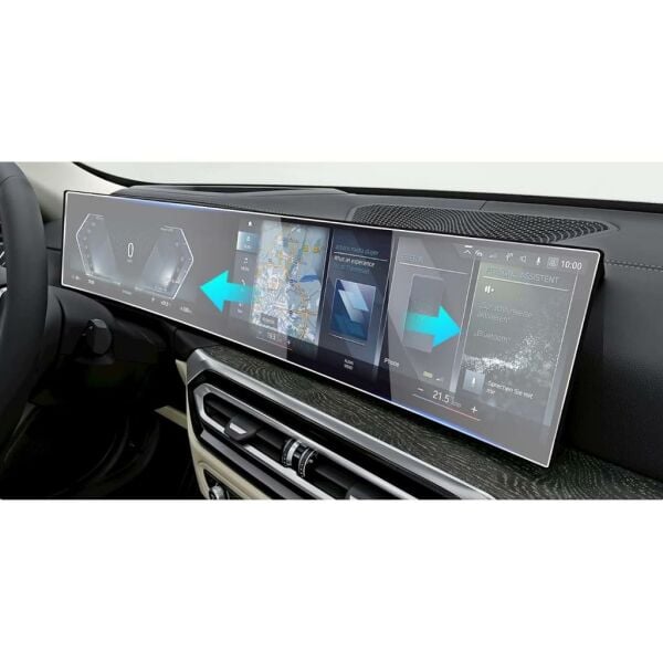 BMW i7 Mat Ekran Koruyucu Şeffaf Tam Kaplama Tek Parça