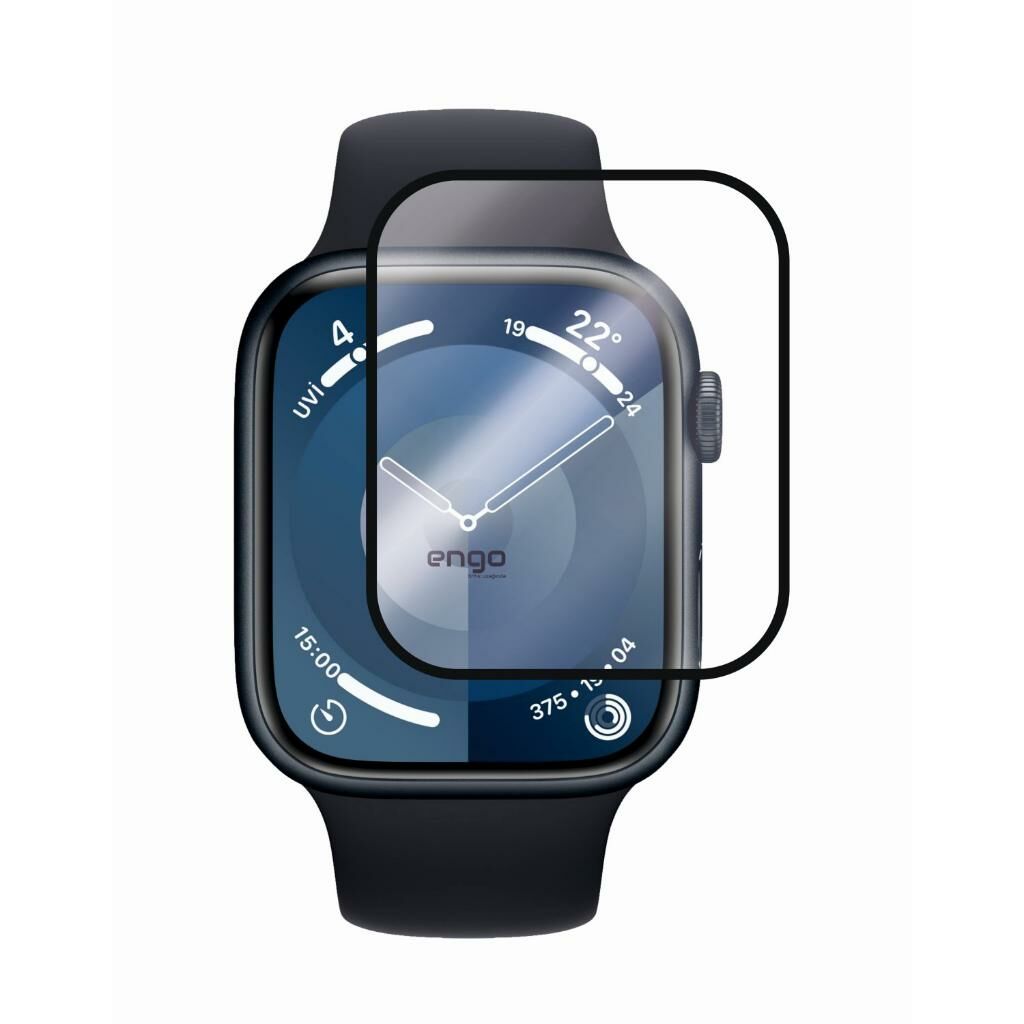 Apple Watch 9 45mm Ekran Koruyucu Flexible Kavisli Kenar