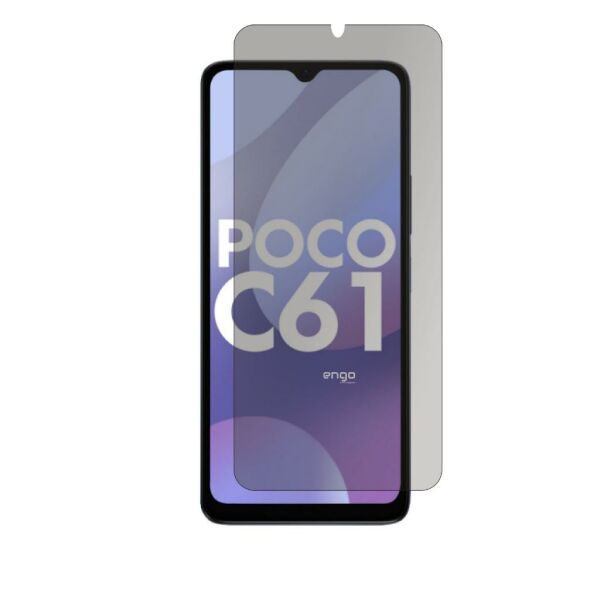 Xiaomi Poco C61 İle Uyumlu Hayalet Ekran Koruyucu Şeffaf