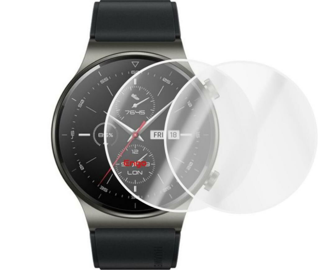 Huawei Watch GT2 Pro 46 mm Ekran Koruyucu Şeffaf TPU Film 2 Adet