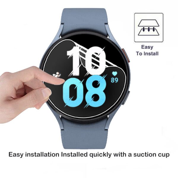 Samsung Galaxy Watch 3 41mm Ekran Koruyucu Şeffaf TPU Film 2 Adet