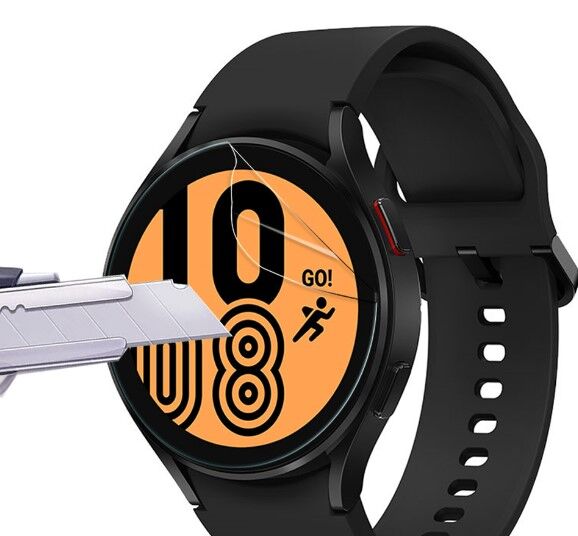 Samsung Galaxy Watch 4 40mm Ekran Koruyucu Şeffaf TPU Film 2 Adet