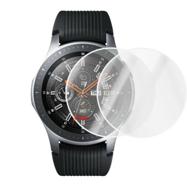 Samsung Galaxy Watch 46mm Ekran Koruyucu Şeffaf TPU Film 2 Adet