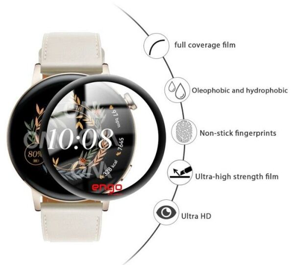 Huawei Watch GT 3 Ekran Koruyucu Nano Flexible 42mm Watch GT3