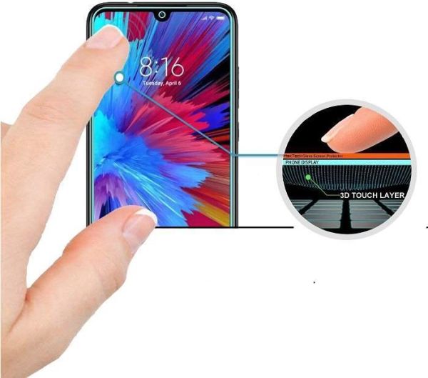 Huawei P Smart 2019 Ekran Koruyucu 2.5D Temperli Cam