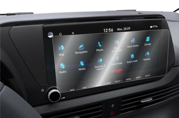 Hyundai Bayon 10.25 inç Elite Paket Navigasyon Şeffaf Ekran Koruyucu