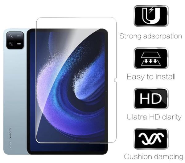Xiaomi Pad 6 Pro 11 Inç Tablet Ekran Koruyucu Esnek Nano Şeffaf