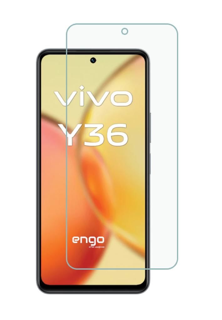 Vivo Y36 Ekran Koruyucu Nano Temperli Esnek Şeffaf Tasarım