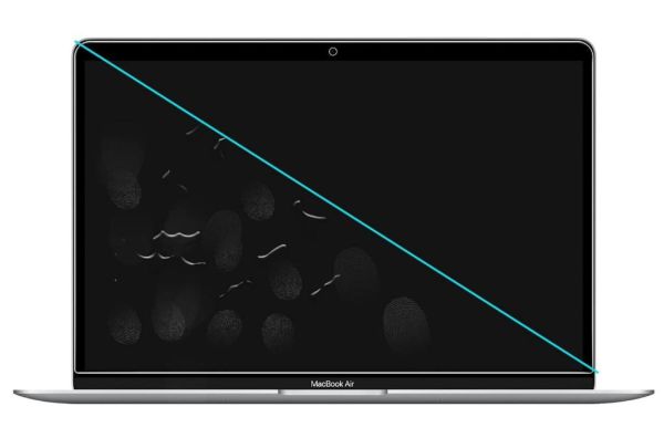 Apple MacBook Air 13.6 İnç M2 Mat Ekran Koruyucu 16:10 2022