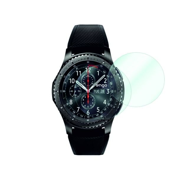 Samsung Gear S3 Frontier Ekran Koruyucu Şeffaf Nano Cam 2 Adet