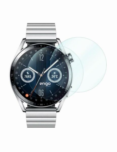 Huawei Watch GT 3 46 mm Ekran Koruyucu Nano Şeffaf Parlak 2 Adet