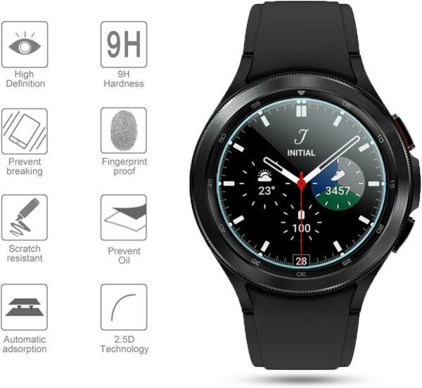 Huawei Watch GT2 42 mm Ekran Koruyucu Nano Şeffaf Parlak 2 Adet