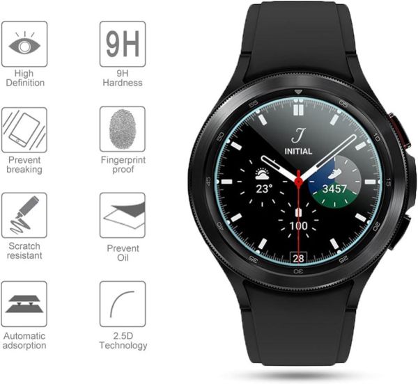 Huawei Watch GT 3 Pro Ekran Koruyucu Nano Şeffaf Parlak 2 Adet