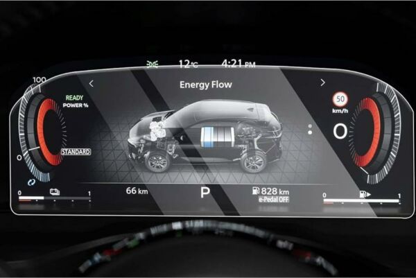 Nissan X-Trail 12.3 İnç Dijital Gösterge Ekran Koruyucu Nano