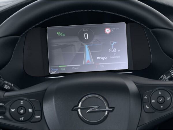 Opel Corsa Elektrikli GS 7'' Dijital Gösterge Ekran Koruyucu