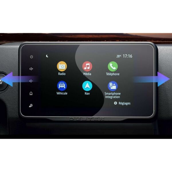 Dacia Duster 8 İnç Multimedya Mat Ekran Koruyucu Navigasyon