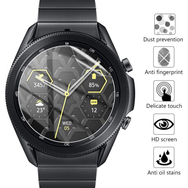 Samsung Galaxy Watch 6 40 mm Ekran Koruyucu Nano Cam 2 Adet