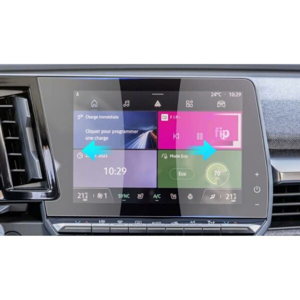 Renault Megane E Tech Multimedya Mat Ekran Koruyucu 9 İnç
